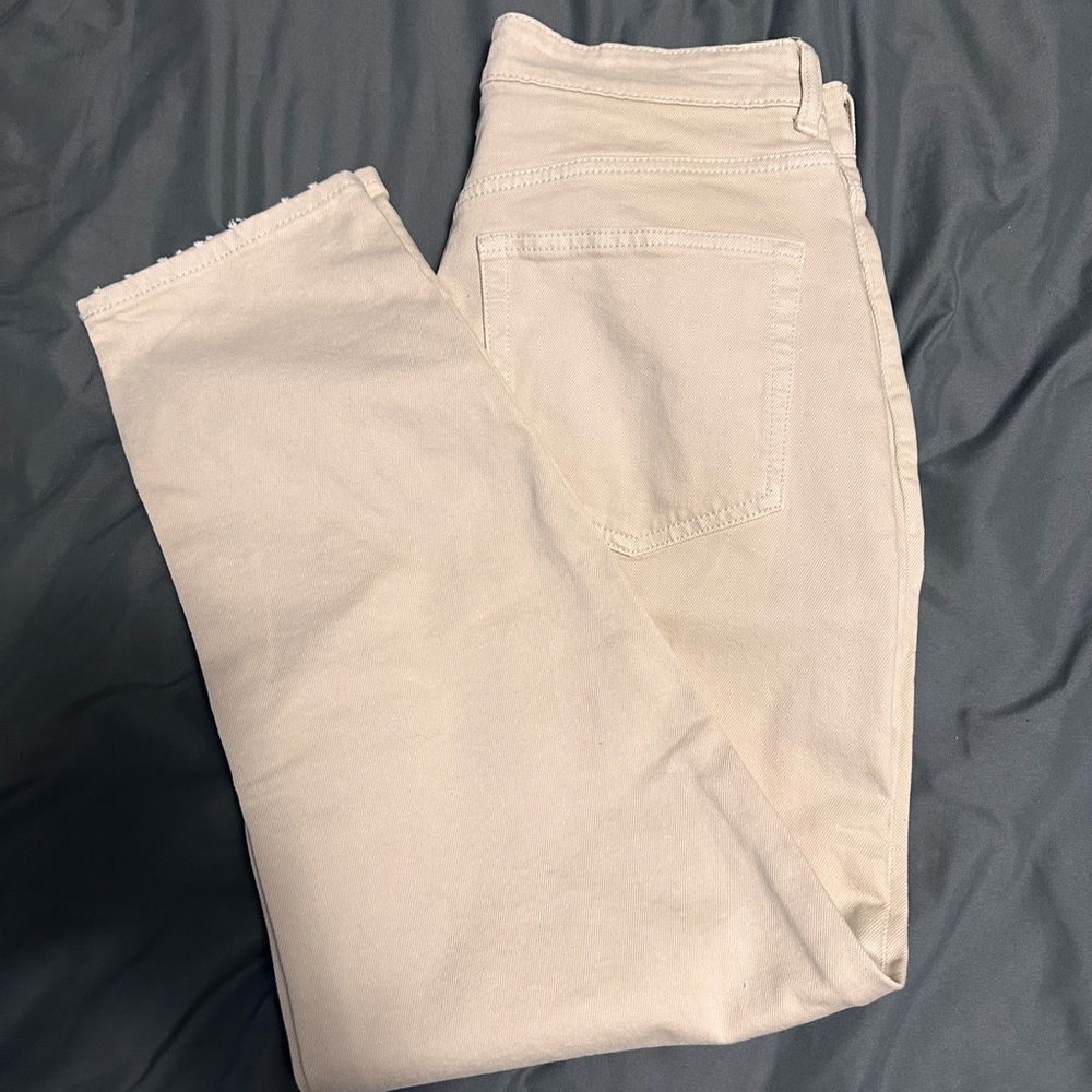 Tan skinny jeans